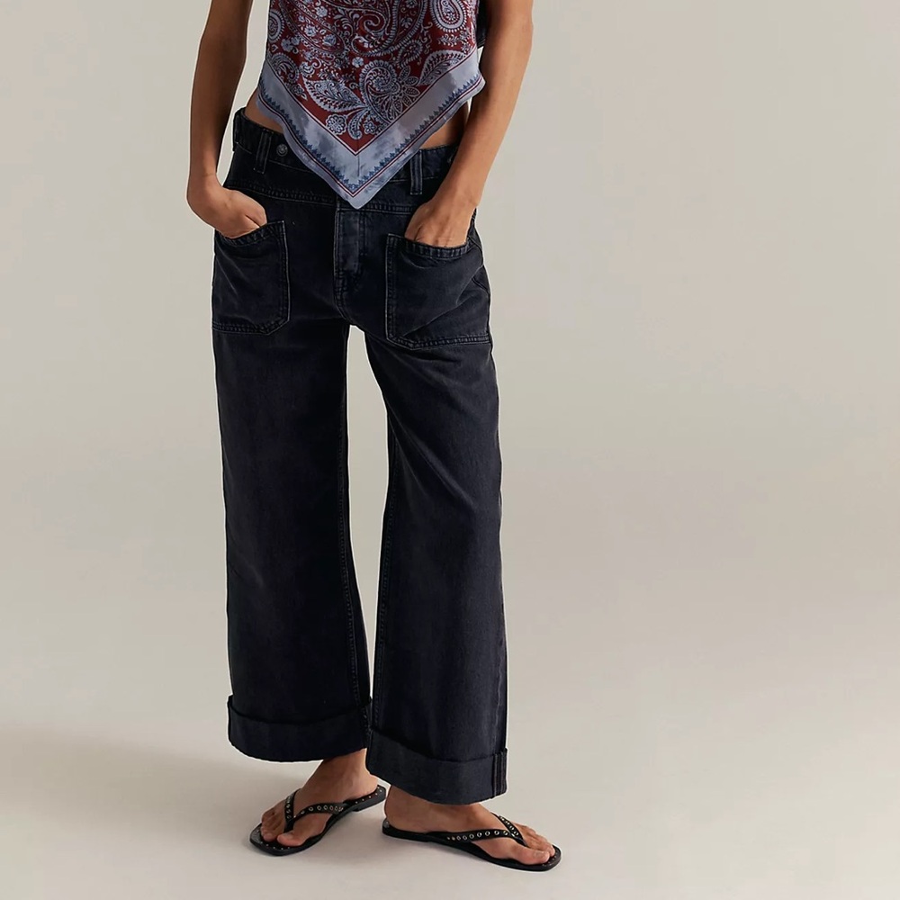We The Free Palmer Cuffed Outerspace Jeans‎ Sz 29 NWOT